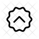 پیش‌نمایش فایل arrow-up-circle-10274657 از پک رابط کاربری