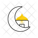 پیش‌نمایش فایل mosque-and-crescent-moon-8942024 از پک عید قربان