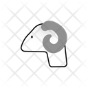 پیش‌نمایش فایل sheep-head-icon-animal-head-vector-illustration-animal-head-symbol-8942014 از پک عید قربان
