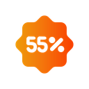 پیش‌نمایش فایل 55-percent-9623445 از پک نشان تخفیف