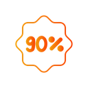 پیش‌نمایش فایل 90-percent-9623434 از پک نشان تخفیف