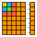 پیش‌نمایش فایل heatmap-11646988 از پک نمودار و نمودار
