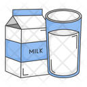 پیش‌نمایش فایل milk-carton-and-milk-glass-11998958 از پک شیر