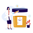 پیش‌نمایش فایل urine-test-7451118 از پک آزمایشگاه پزشکی
