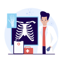 پیش‌نمایش فایل x-ray-checkup-7451113 از پک آزمایشگاه پزشکی