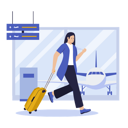 پیش‌نمایش فایل woman-missed-flight-7548305 از پک پرواز