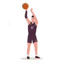 پیش‌نمایش فایل basketball-player-throwing-ball-8759196 از پک بازیکن بسکتبال