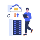 پیش‌نمایش فایل backup-server-data-9866005 از پک فناوری ابری