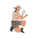 پیش‌نمایش فایل archeologist-woman-doing-research-work-10099787 از پک باستان شناس