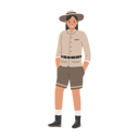 پیش‌نمایش فایل archeologist-woman-giving-standing-pose-10099791 از پک باستان شناس