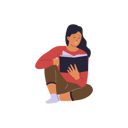 پیش‌نمایش فایل female-reader-10443547 از پک افراد در حال مطالعه کتاب