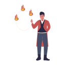 پیش‌نمایش فایل circus-ring-of-fire-hoop-11177497 از پک هنرمندان و حیوانات اجراکننده سیرک