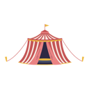 پیش‌نمایش فایل circus-tent-11177496 از پک هنرمندان و حیوانات اجراکننده سیرک