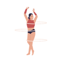 پیش‌نمایش فایل woman-doing-circus-performers-11177498 از پک هنرمندان و حیوانات اجراکننده سیرک