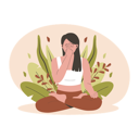 پیش‌نمایش فایل pranayama-11668482 از پک ماساژتراپیست اسپا