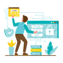 پیش‌نمایش فایل data-protection-with-pin-code-5213080 از پک امنیت سیستم