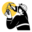 پیش‌نمایش فایل miner-got-diamond-in-his-hand-7138943 از پک شغل و حرفه