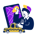 پیش‌نمایش فایل taxi-driver-looking-for-destination-location-with-smartphone-7138928 از پک شغل و حرفه