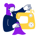 پیش‌نمایش فایل woman-sewing-clothes-with-sewing-machine-7138935 از پک شغل و حرفه