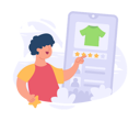 پیش‌نمایش فایل online-product-rating-4061993 از پک فروشگاه آنلاین