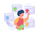 پیش‌نمایش فایل online-product-selection-4061996 از پک فروشگاه آنلاین