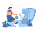 پیش‌نمایش فایل man-playing-basketball-game-online-4065207 از پک ورزش در همه‌گیری