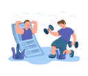 پیش‌نمایش فایل online-gym-session-4065209 از پک ورزش در همه‌گیری