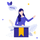 پیش‌نمایش فایل female-politician-5627398 از پک متفرقه