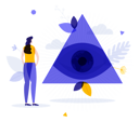پیش‌نمایش فایل person-looking-at-eye-of-providence-symbol-5627394 از پک متفرقه