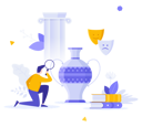 پیش‌نمایش فایل culturologist-investigating-ancient-vase-5627474 از پک متفرقه