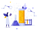 پیش‌نمایش فایل biologist-looking-at-dna-molecule-5627524 از پک متفرقه
