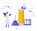 پیش‌نمایش فایل biologist-looking-at-dna-molecule-5627526 از پک متفرقه