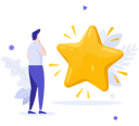 پیش‌نمایش فایل customer-giving-star-5627573 از پک متفرقه