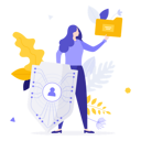 پیش‌نمایش فایل data-protection-7209389 از پک کارآفرین زن