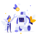 پیش‌نمایش فایل woman-making-robot-7209390 از پک کارآفرین زن