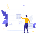 پیش‌نمایش فایل creation-of-web-design-template-7210557 از پک مرد در کار