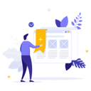 پیش‌نمایش فایل man-looking-at-webpage-in-browser-windows-with-bookmark-7210562 از پک مرد در کار