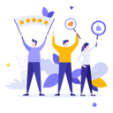 پیش‌نمایش فایل customer-rating-7210604 از پک چورس روزمره مرد