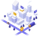 پیش‌نمایش فایل city-district-living-buildings-or-houses-streets-and-location-mark-3134187 از پک شهر مدرن