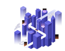 پیش‌نمایش فایل downtown-buildings-and-streets-3134178 از پک شهر مدرن
