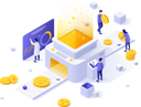 پیش‌نمایش فایل cryptocurrency-exchange-platform-or-market-3327878 از پک ارز دیجیتال