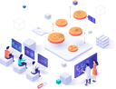 پیش‌نمایش فایل cryptocurrency-marketplace-for-exchange-of-bitcoin-and-digital-currencies-3327880 از پک ارز دیجیتال