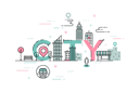 پیش‌نمایش فایل city-4301577 از پک مفهوم کسب‌وکار
