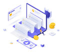 پیش‌نمایش فایل online-shopping-bill-payment-4521382 از پک انتقال پول و پرداخت‌های الکترونیکی