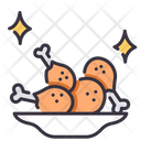 پیش‌نمایش فایل fried-chicken-on-dish-1594987 از پک رستوران و غذاخوری