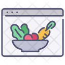 پیش‌نمایش فایل website-healthy-food-1595358 از پک انواع وب‌سایت