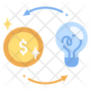 پیش‌نمایش فایل exchange-idea-with-money-2096526 از پک استارتاپ