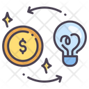 پیش‌نمایش فایل exchange-idea-with-money-2096636 از پک استارتاپ