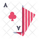 پیش‌نمایش فایل a-clubs-card-2705379 از پک قمار