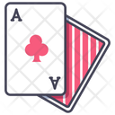 پیش‌نمایش فایل a-clubs-card-2705337 از پک قمار